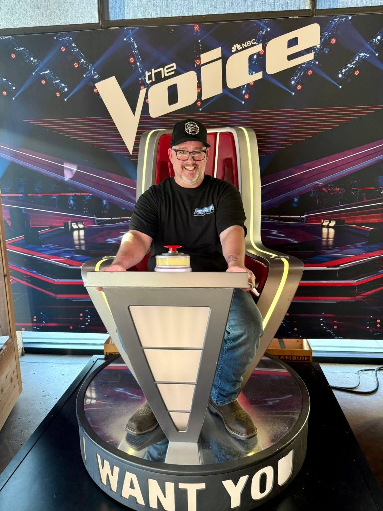 Voice Chair in Reba's Place in Atoka, OK
